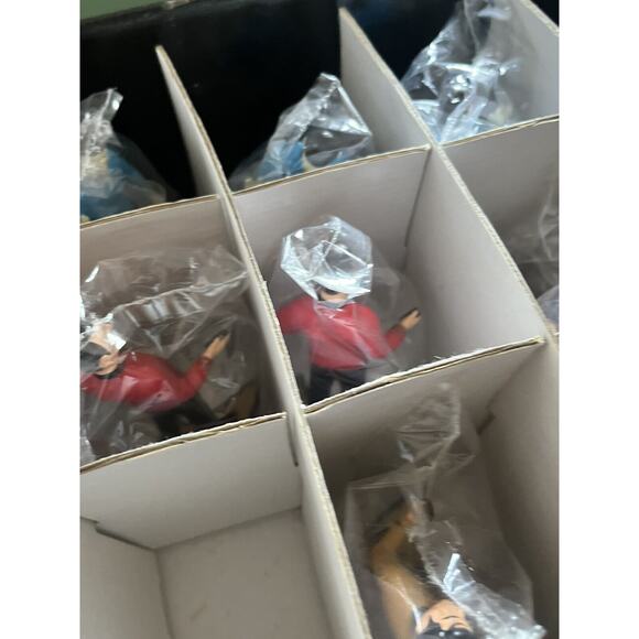 Star Trek Action Figure Collection 1991 Hamilton 17 Figure Lot W/ Retail Display - Picture 15 of 16